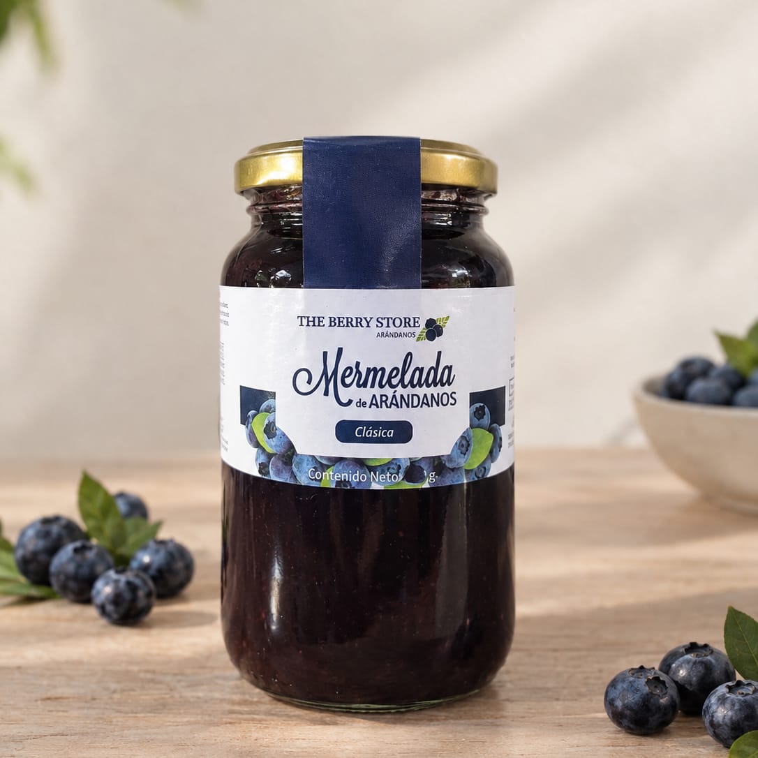 Mermelada de arándanos