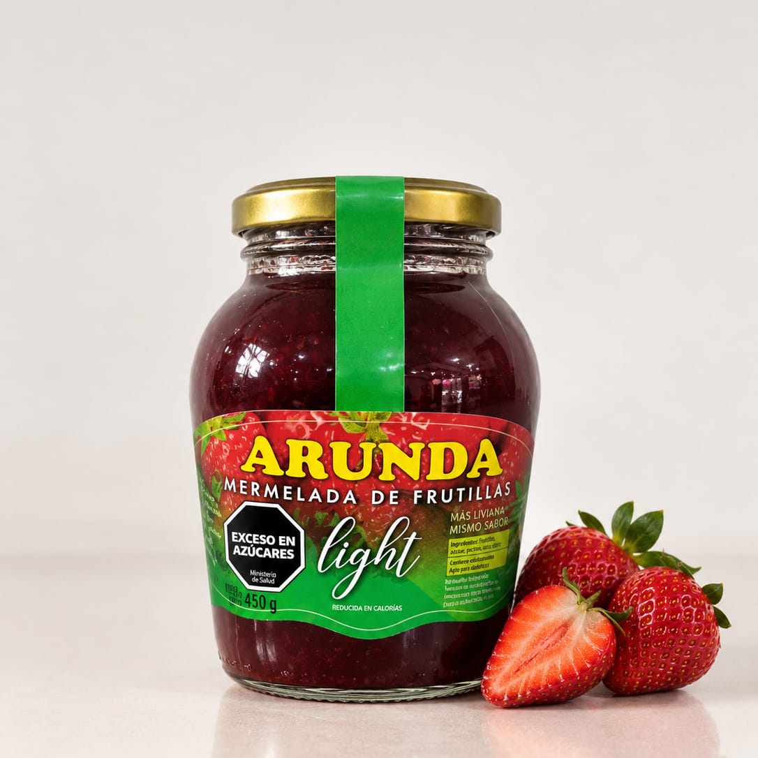 Mermelada de frutilla light