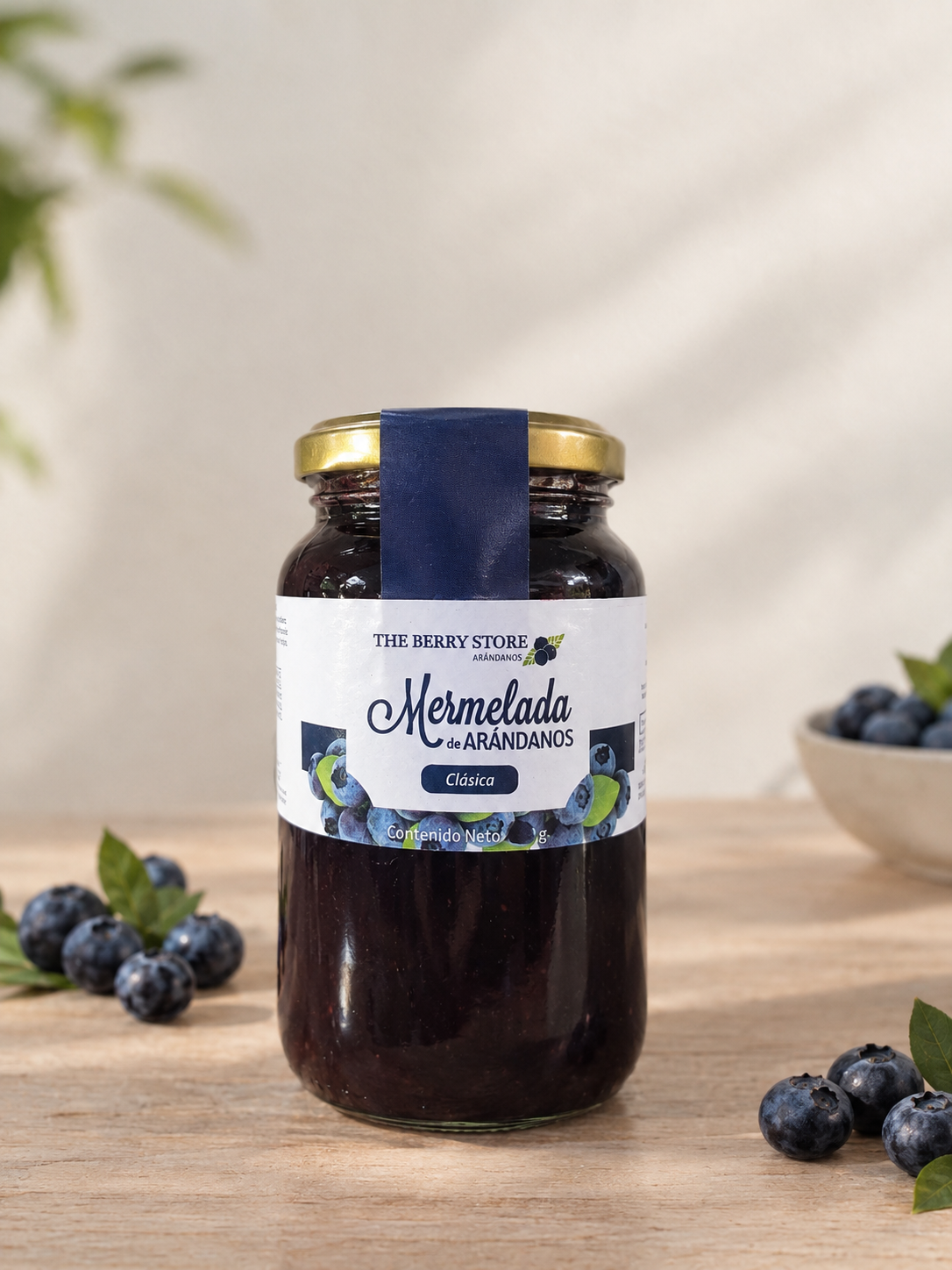 Mermelada de arándanos